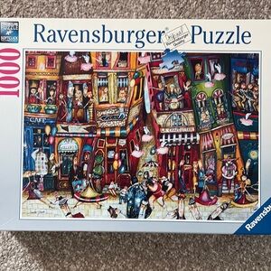 Ravensburger “When Pigs Fly” 1000 piece jigsaw puzzle.